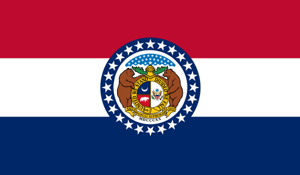 Missouri State Secessionist flag (1861)