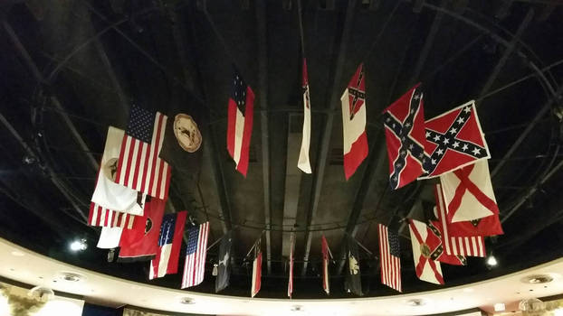 Museum Flag Display 