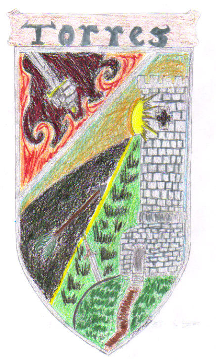 Torres Coat of Arms - Color by DeLaTorre17 on DeviantArt