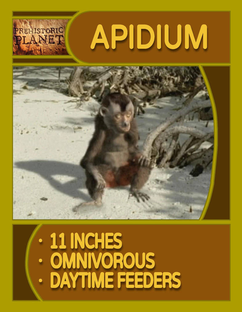 Prehistoric Planet (CC) - Apidium by JAM-MAN1998 on DeviantArt