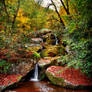 Autumn Wandering Waterfall