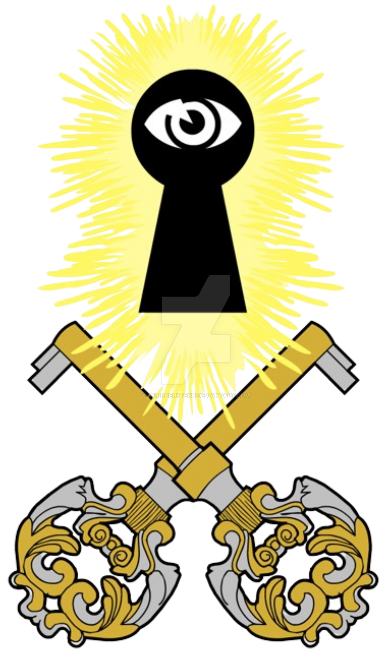 Key Crossed Out Crossed Keys by MurpheusTech on DeviantArt