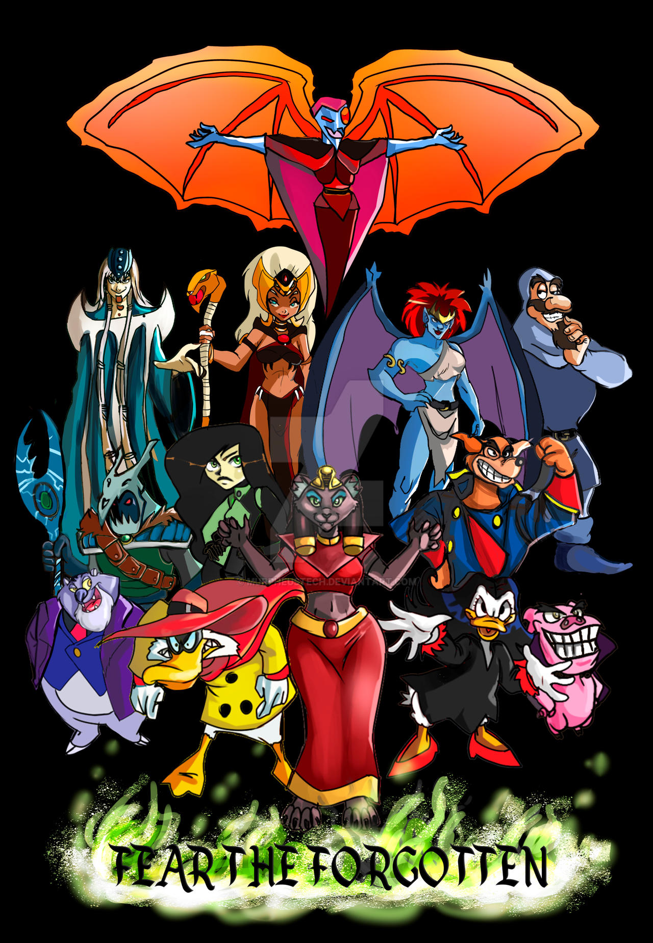 Toon Disney Villains By MurpheusTech On DeviantArt toon-disney-villains-by-murpheustech-on-deviantart