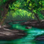 Forest River Speed Painting