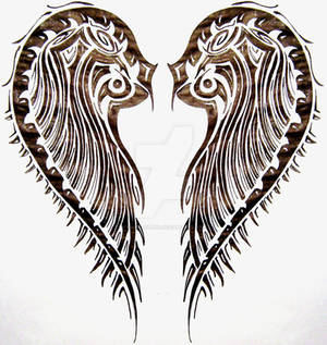 tribal wings