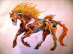 demonic horse by SwarzezTier