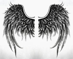 fallen angel wings design No4