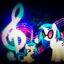 Vinyl Scratch/DJ-Pon 3 Wallpaper