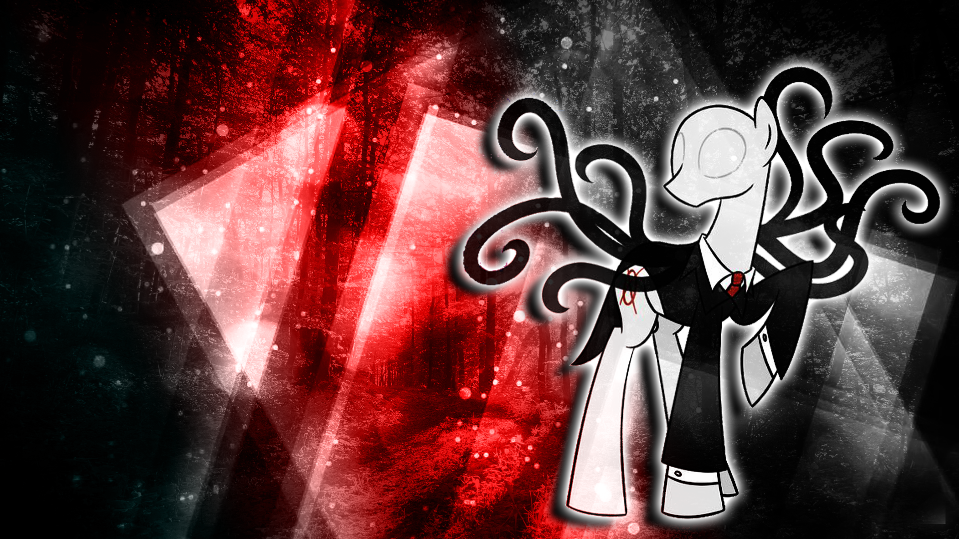 Slendermane Wallpaper (Slender Pony)