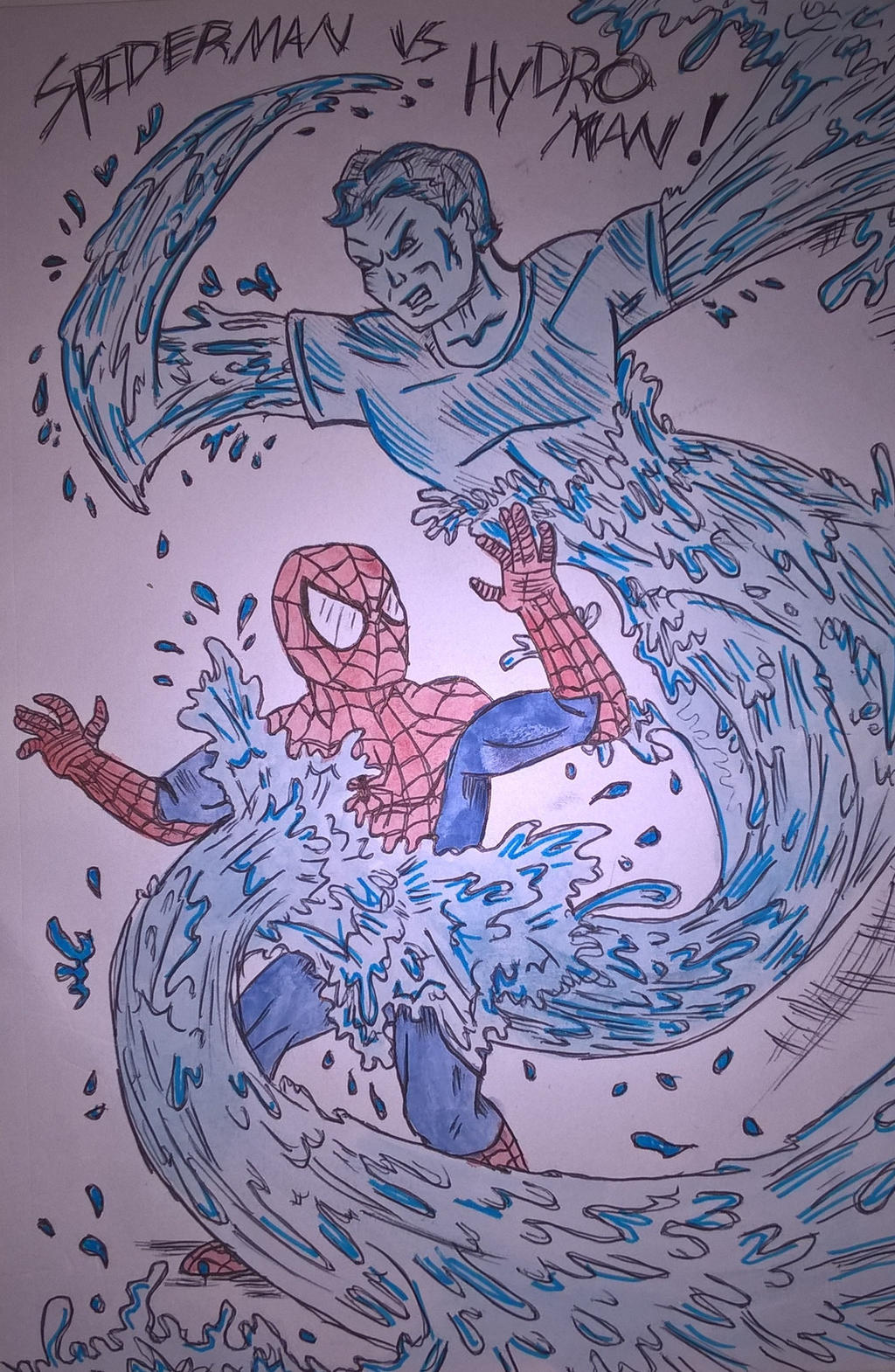 Spiderman Vs Hydro Man By Nymeriadire On DeviantArt spiderman-vs-hydro-man-by-nymeriadire-on-deviantart