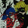 Miraclous Ladybug and Cat Noir