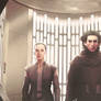 Kylo Ren and Rey (The Last Jedi)