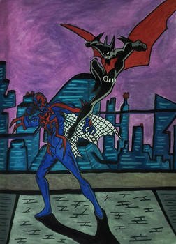 Batman Beyond VS Spider-Man 2099