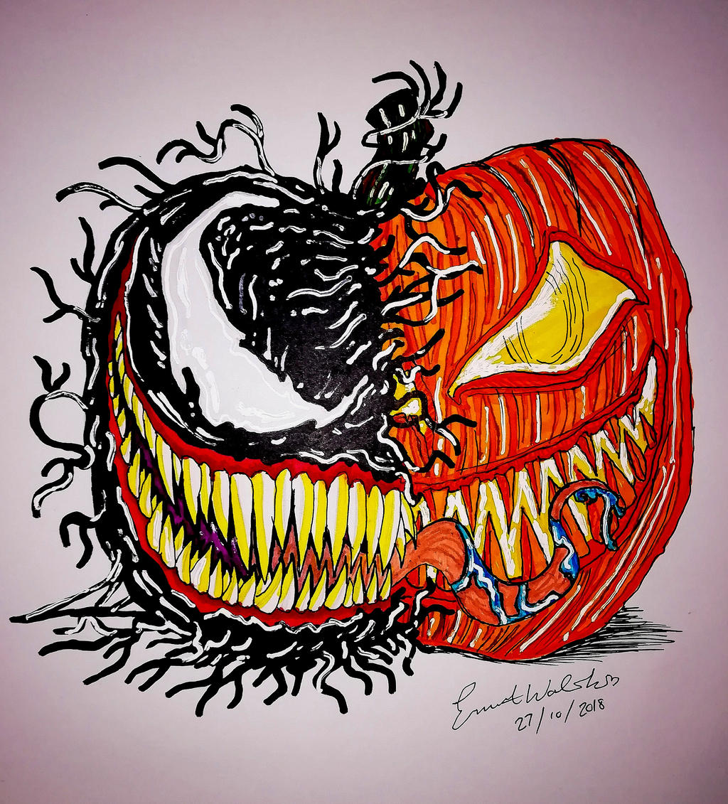 Venom Pumpkin By Nymeriadire On DeviantArt venom-pumpkin-by-nymeriadire-on-deviantart