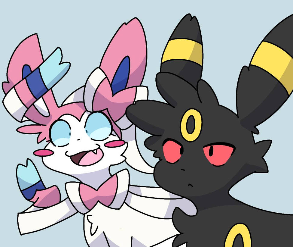 Sylveon And Umbreon By DANGERSTREET On DeviantArt sylveon-and-umbreon-by-dangerstreet-on-deviantart