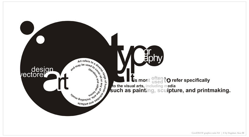 type typography by dogukanaksu on DeviantArt