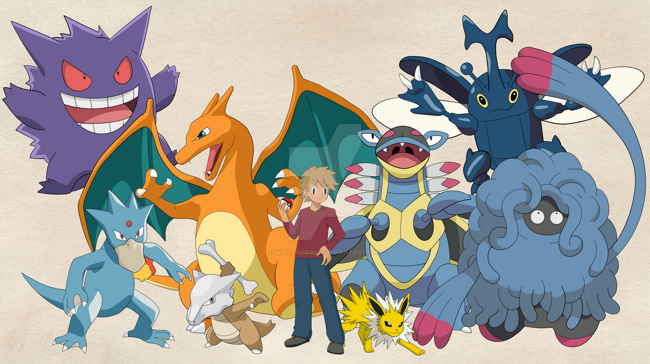 Pokemon OC- Rival Colt by WhiteTiger014 on DeviantArt