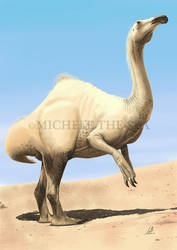 I'm not a weredromedary. I'm just a deinocheirus.