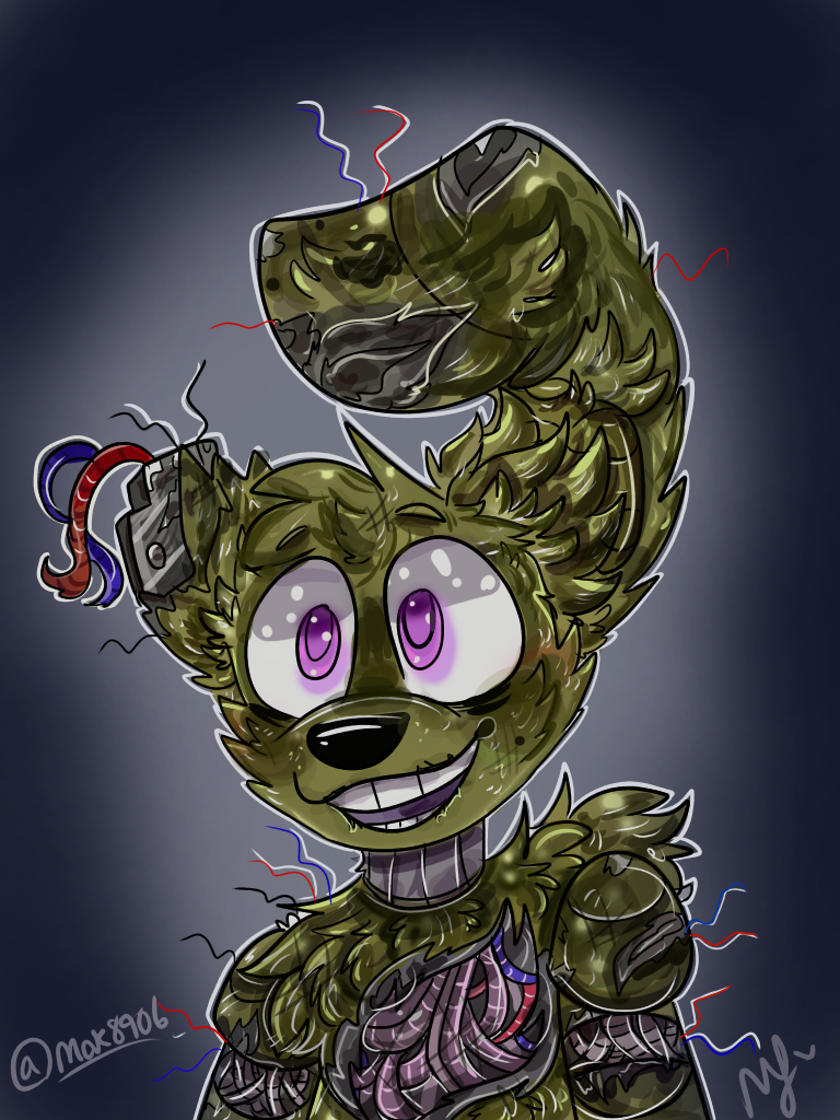 Evolution Spring Trap Deviantart SpringTrap by mak8906 on DeviantArt