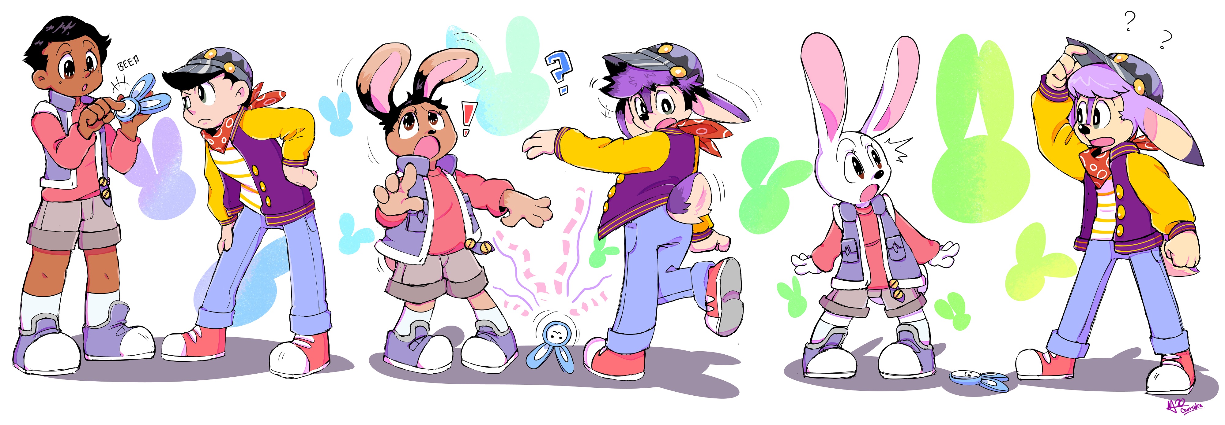 Tf Small Rabbit Kenichi and Shinichi Rabbit TF by JoffRob on DeviantArt