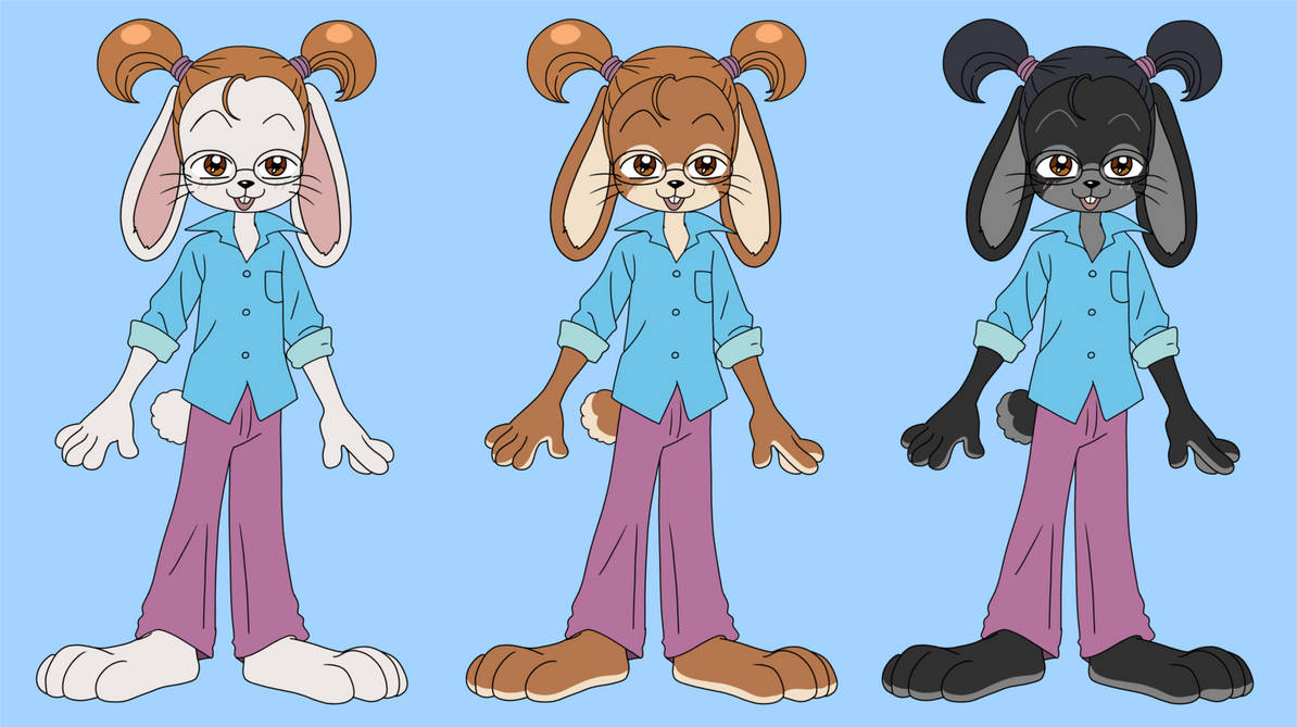 Kaori Shimakura anthro rabbit by JoffRob on DeviantArt