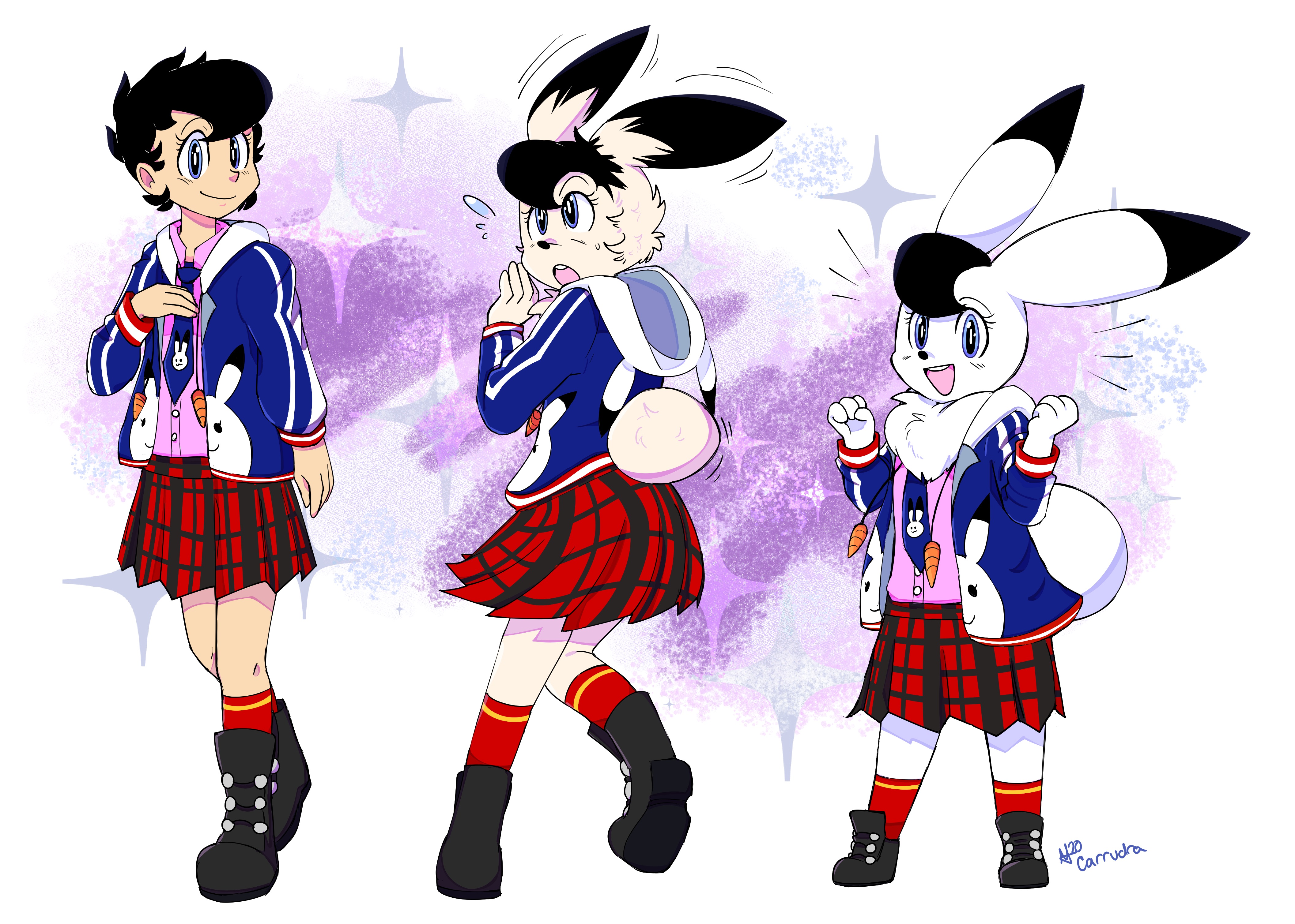 Tf Small Rabbit Sapphire Rabbit TF (Bokko) by JoffRob on DeviantArt