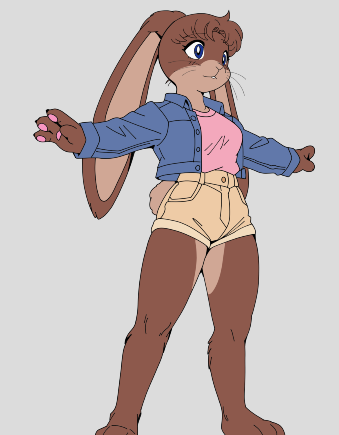 Anthro Rabbit Boxer Usagi Were-Rabbit (Anthro) by JoffRob on DeviantArt