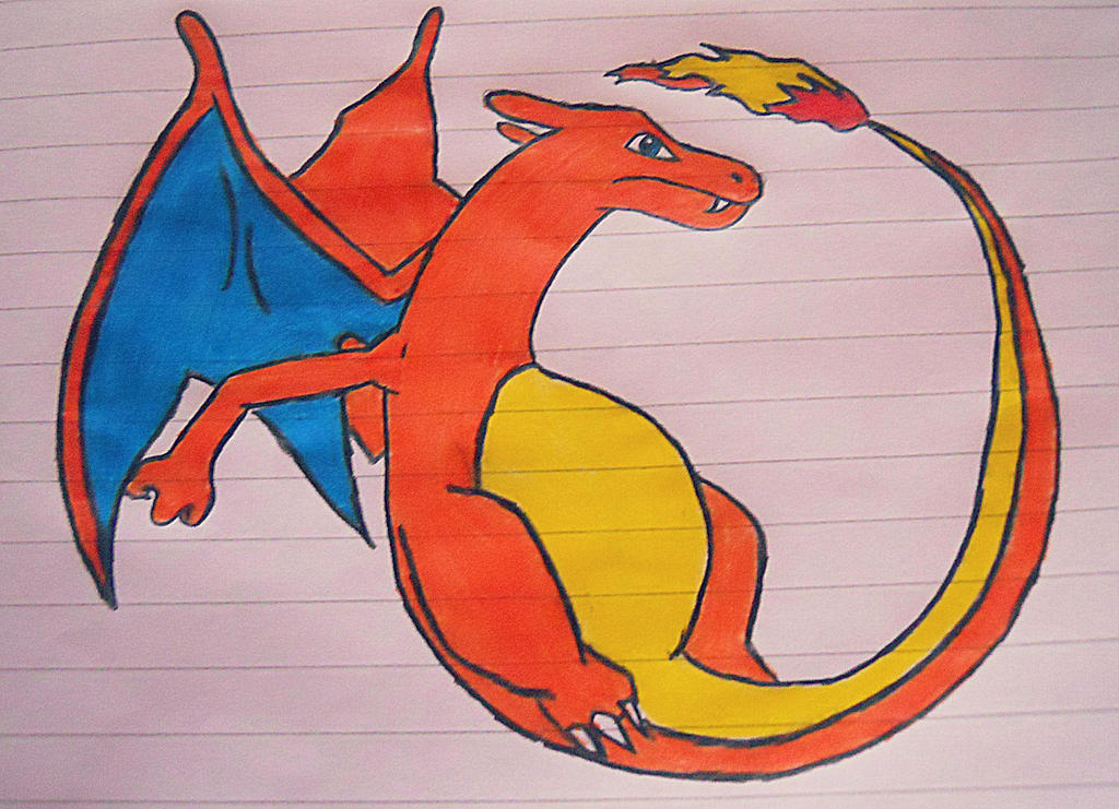 Charizard Writing Charizard by PitaBoing on DeviantArt