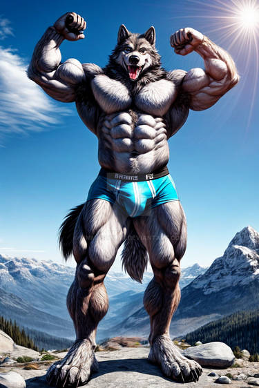 Big Buff Wolf by Woody897 on DeviantArt