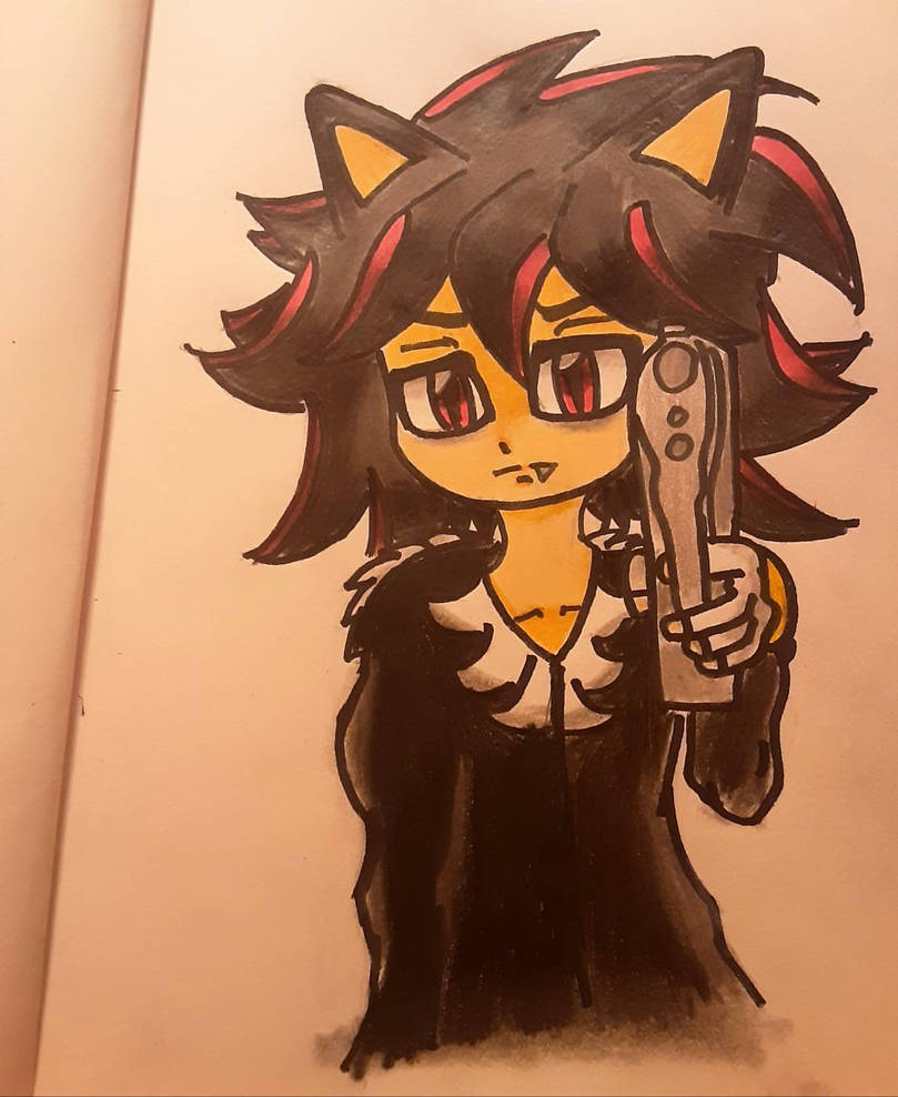 Shadow Inhumane Shadow (Human version) by 666AwesomeCat666 on DeviantArt