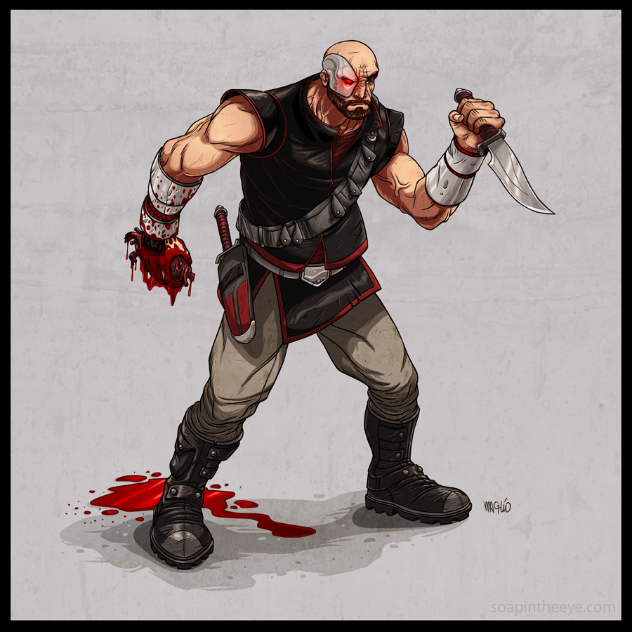 Mortal Kombat- Kano by GavinoElDiabloGuapo on DeviantArt