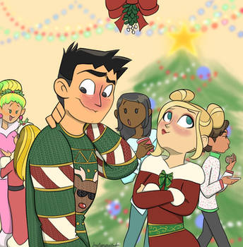 Brammy Under the Mistletoe :D