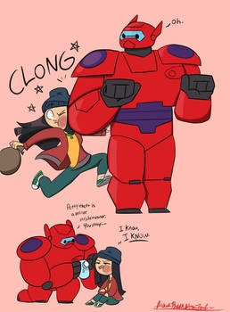 Baymax Meets MK!