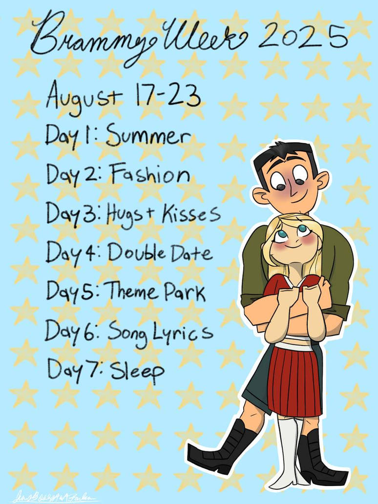 Brammy Week 2025 Announcement!!! by JesusBooksArtFandom on DeviantArt