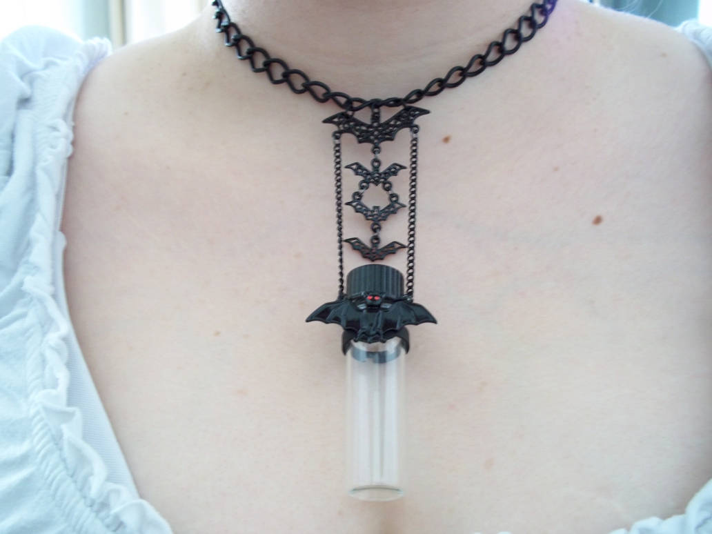 Custom Blood Vial Necklace1 by IndustrialPop on DeviantArt