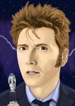 David Tennant portrait