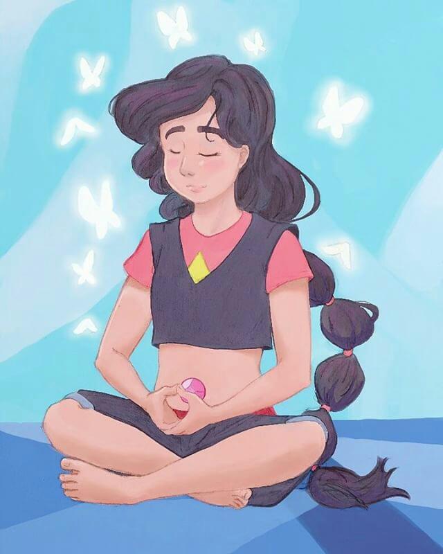 Stevonnie here comes a thought
