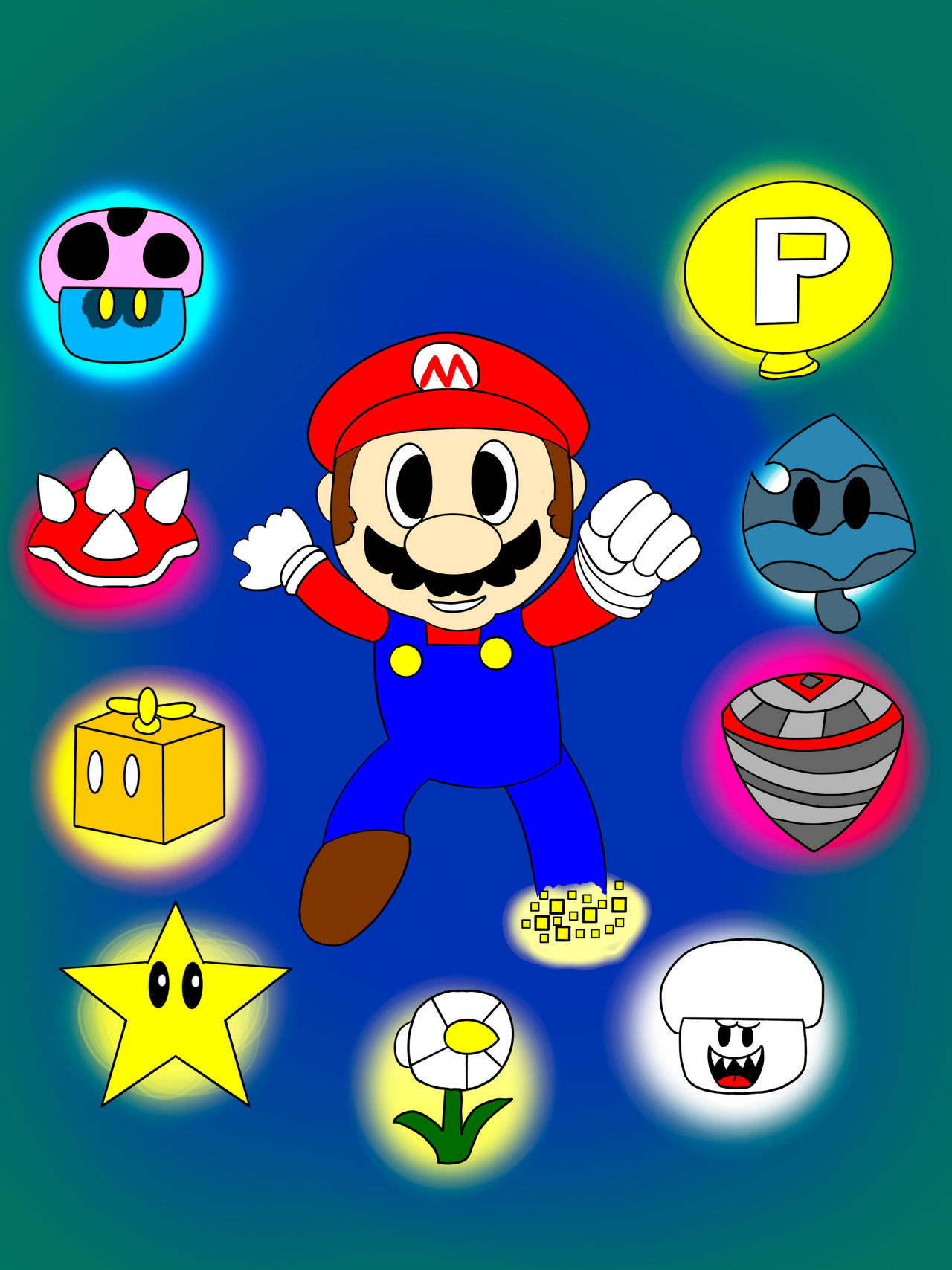 Super Mario Colors ultimate Wahoooooo by ZayaWaya on DeviantArt