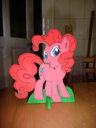 Wooden Pinkie Pie