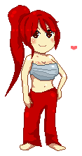 Erza Pixel Art