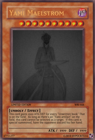 Yugioh card of Yami Maelstrom