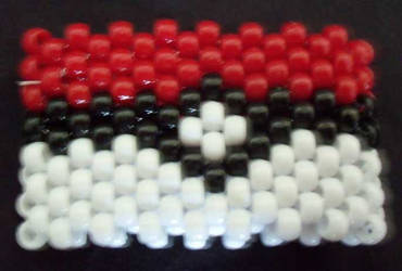 Pokeball Kandi Cuff