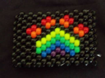 Rainbow Paw Kandi Cuff