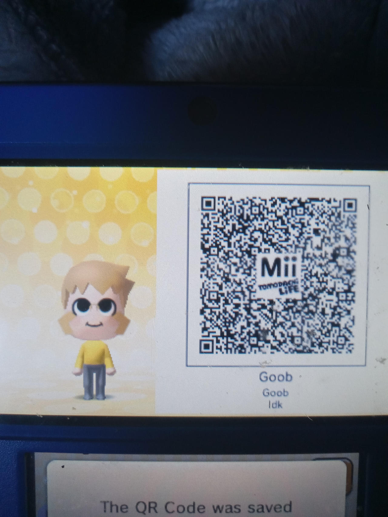 Goob mii (tomodachi life) by RedditSnoo on DeviantArt