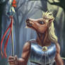 Uma the horse Warrior