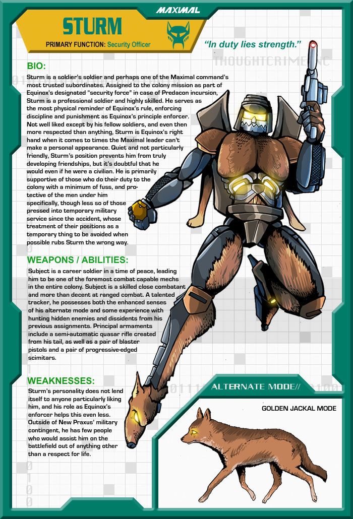 TF Fancharacter- Sturm by MachSabre on DeviantArt