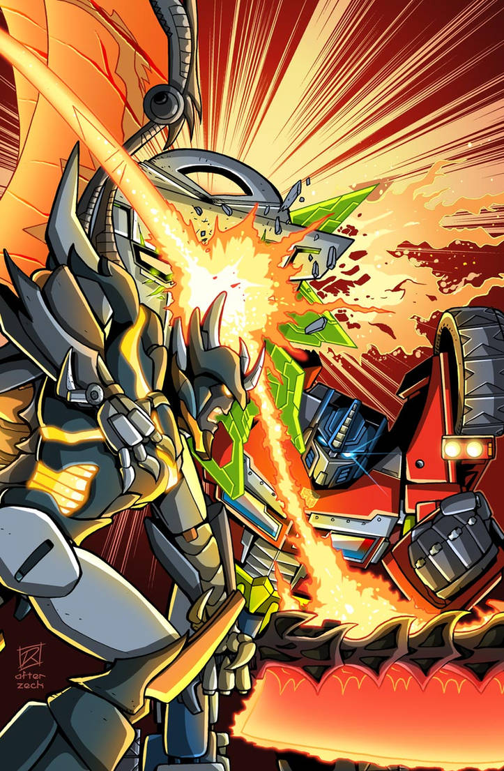 Predaking vs. Prime by MachSabre on DeviantArt