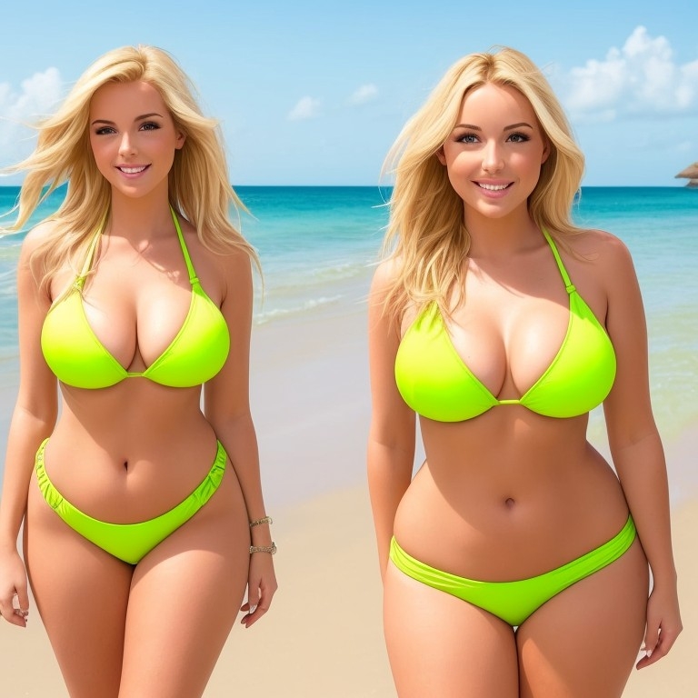 Obese Blonde In Lime Green Bikini By ObeseGTAVBikinigirl On DeviantArt obese-blonde-in-lime-green-bikini-by-obesegtavbikinigirl-on-deviantart