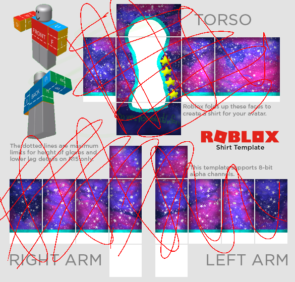 Clothing Template on Roblox-ART-Fan-Club - DeviantArt