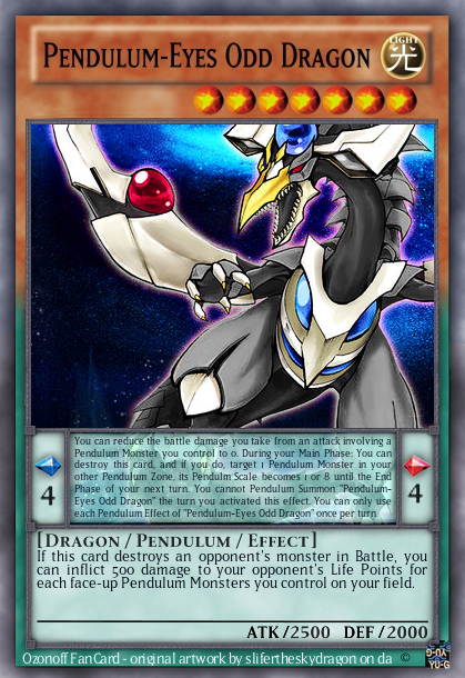 yugioh dragon pendulum cards CR02-AE039 Brave-Eyes (R) Custom Cards: Cyber Dragon Pendulums